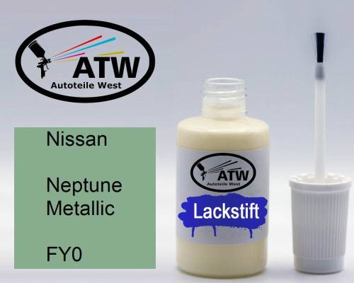 Nissan, Neptune Metallic, FY0: 20ml Lackstift, von ATW Autoteile West.